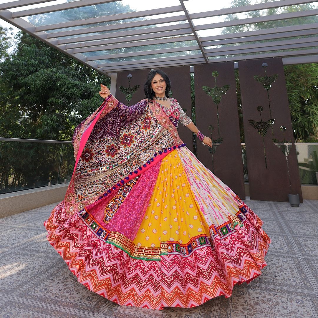 Gujarati fashion chaniya choli