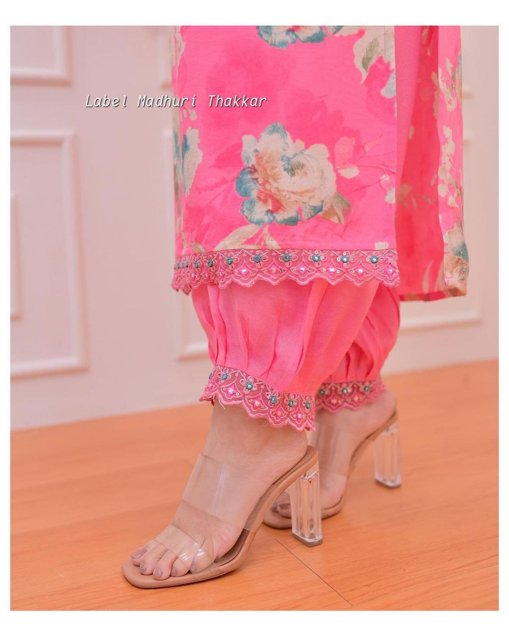 BEAUTIFULLY DECORATED WITH ATTRACTIVE AND UNIQUE KURTI