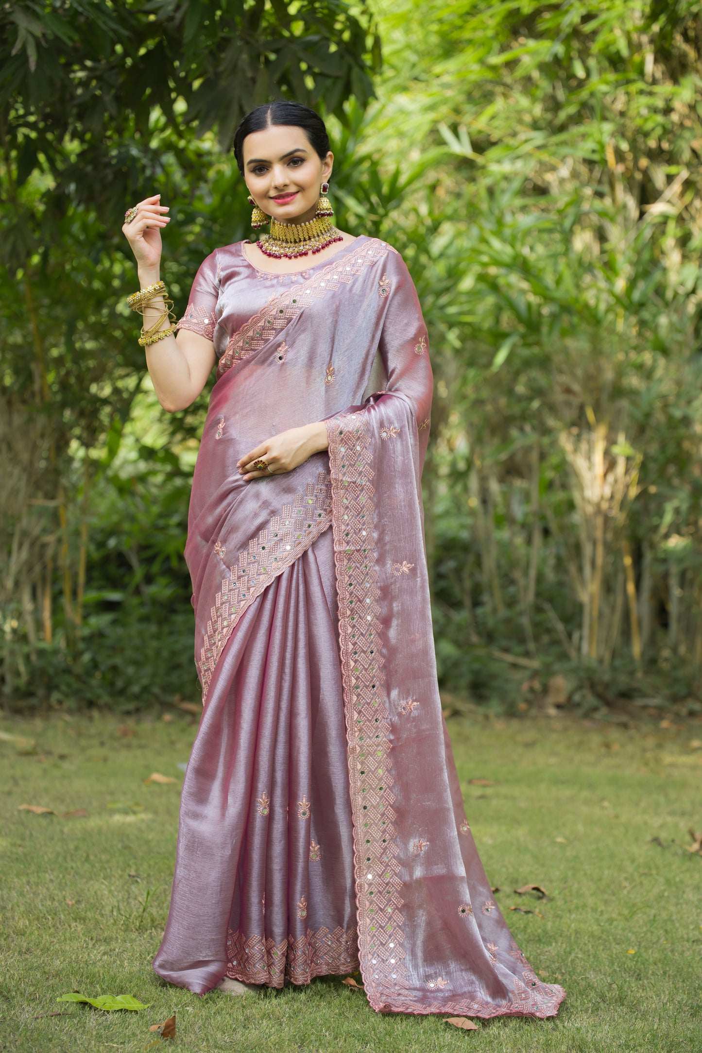 Trending Indian Traditional Women Ethic Wear Saree