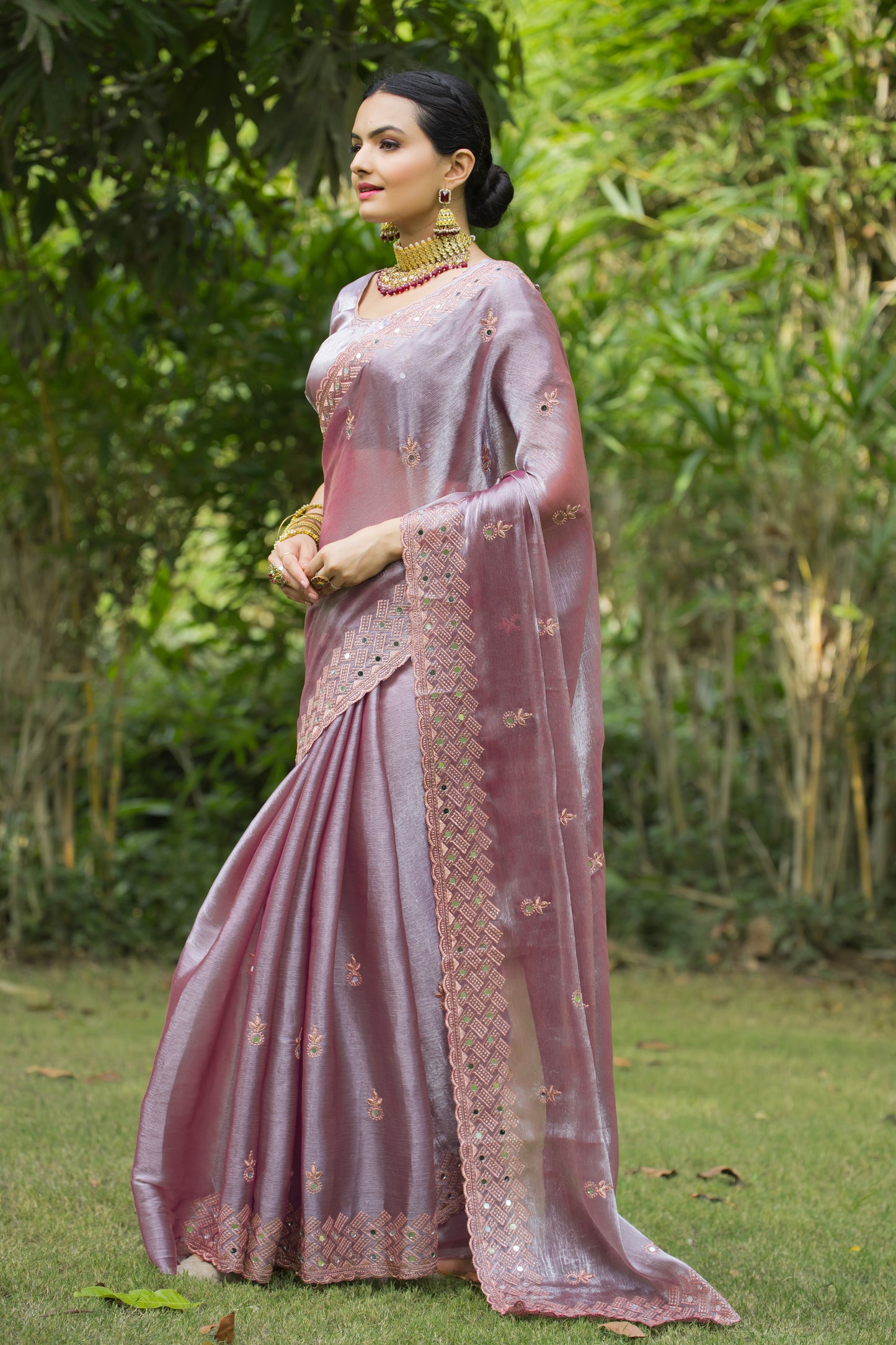 Trending Indian Traditional Women Ethic Wear Saree