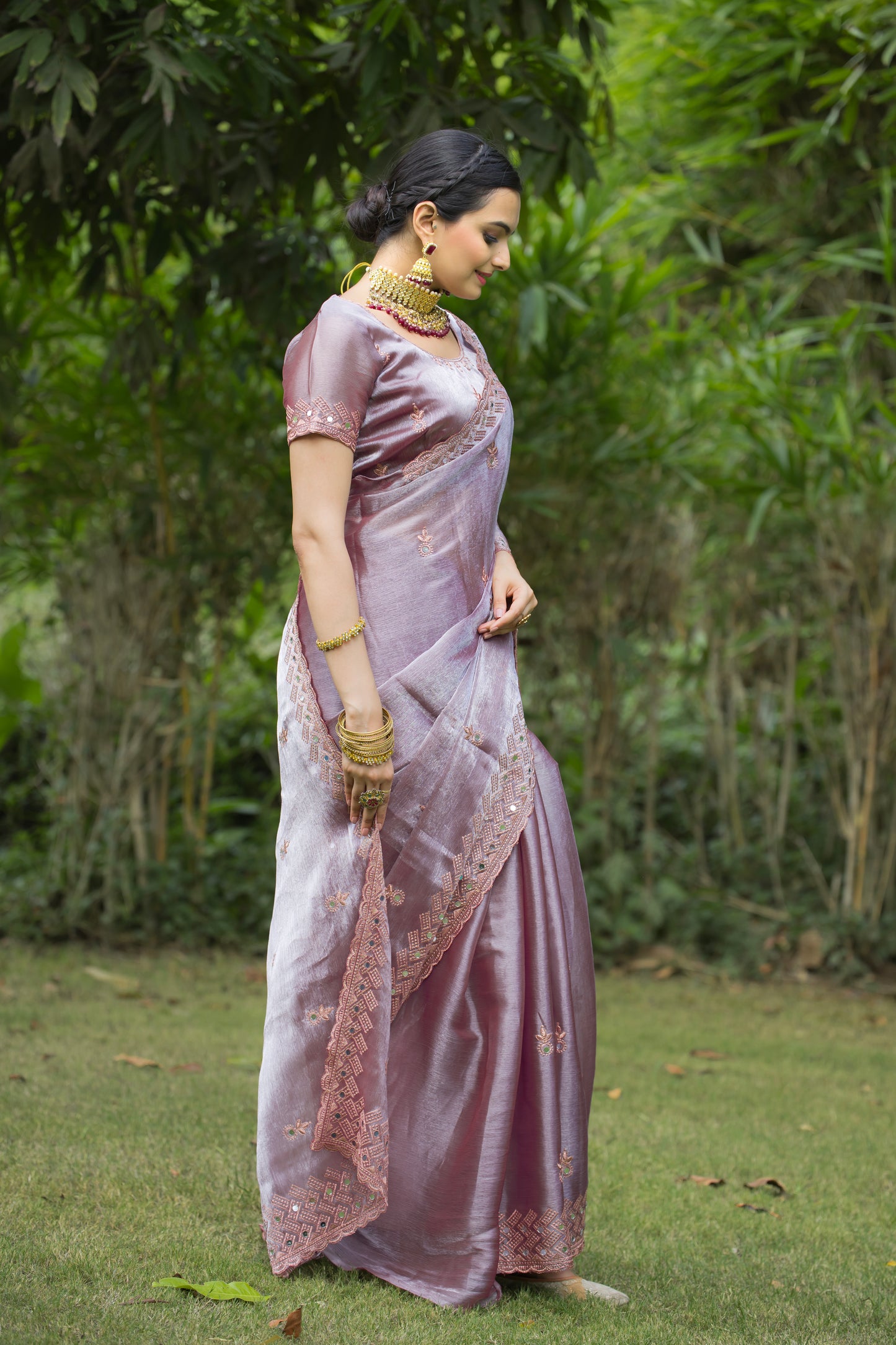 Trending Indian Traditional Women Ethic Wear Saree