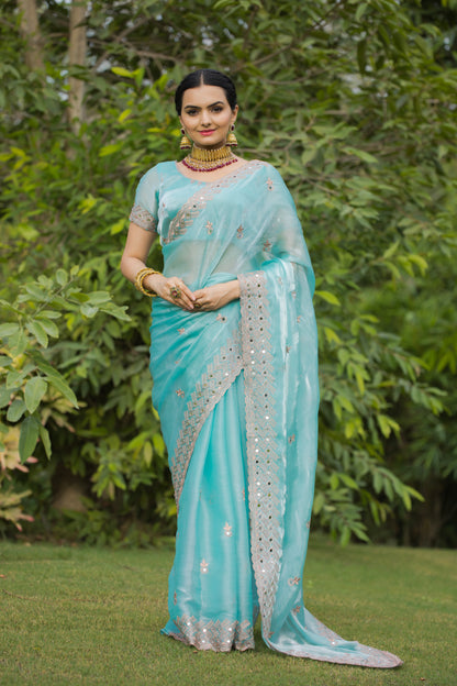 Trending Indian Traditional Women Ethic Wear Saree