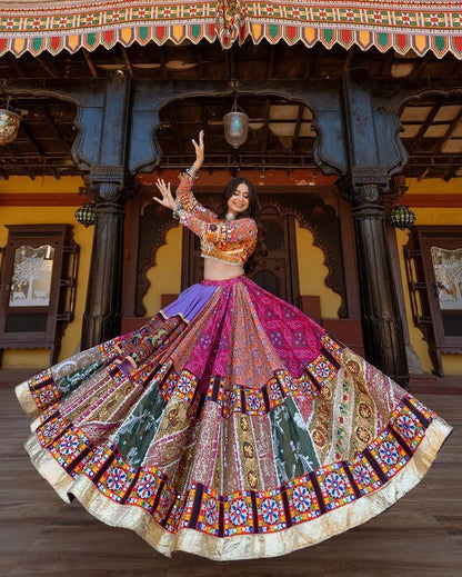 Cloths Collections Unveils: A Fashion Fairytale with the Digital Printed Lehenga Choli ✨