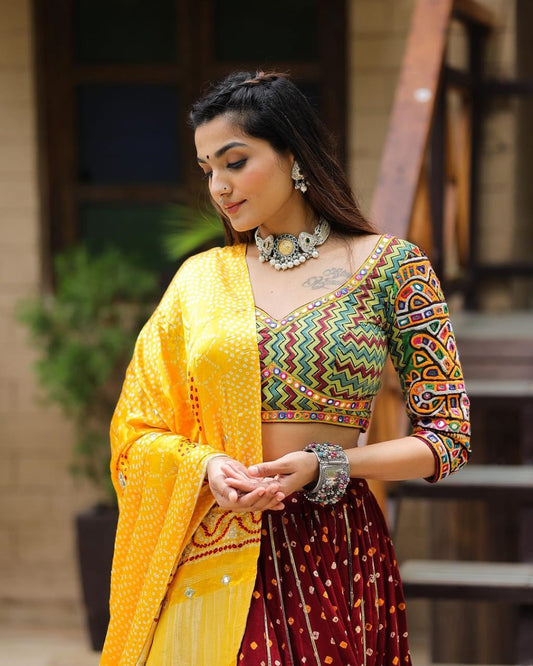 Cloths Collections: Unveiling Luxury Redefined - The Breathtaking Heavy Flair Lehenga Choli