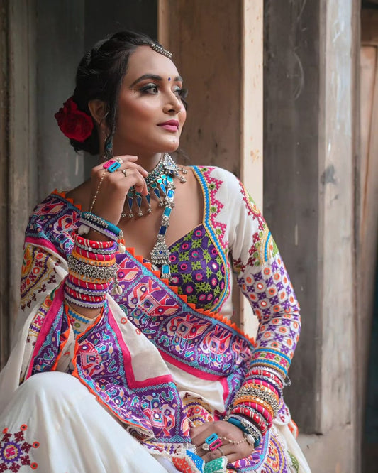 Captivate and Inspire: The Cloths Collections Heavy Flair Lehenga Choli