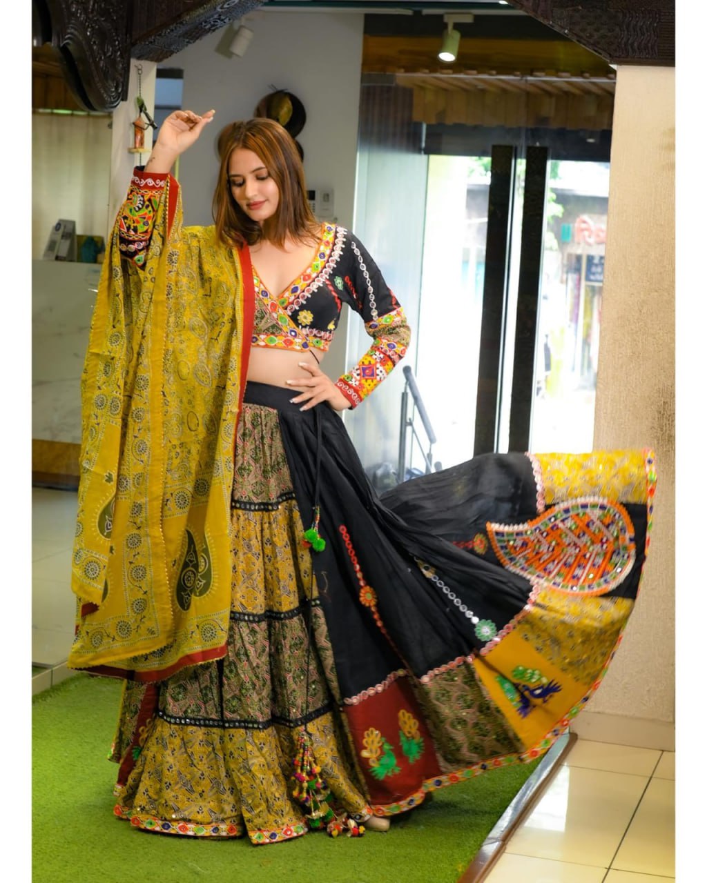 Cloths Collections: Unveils the Dazzling Dream - The Heavy Flair Lehenga Choli