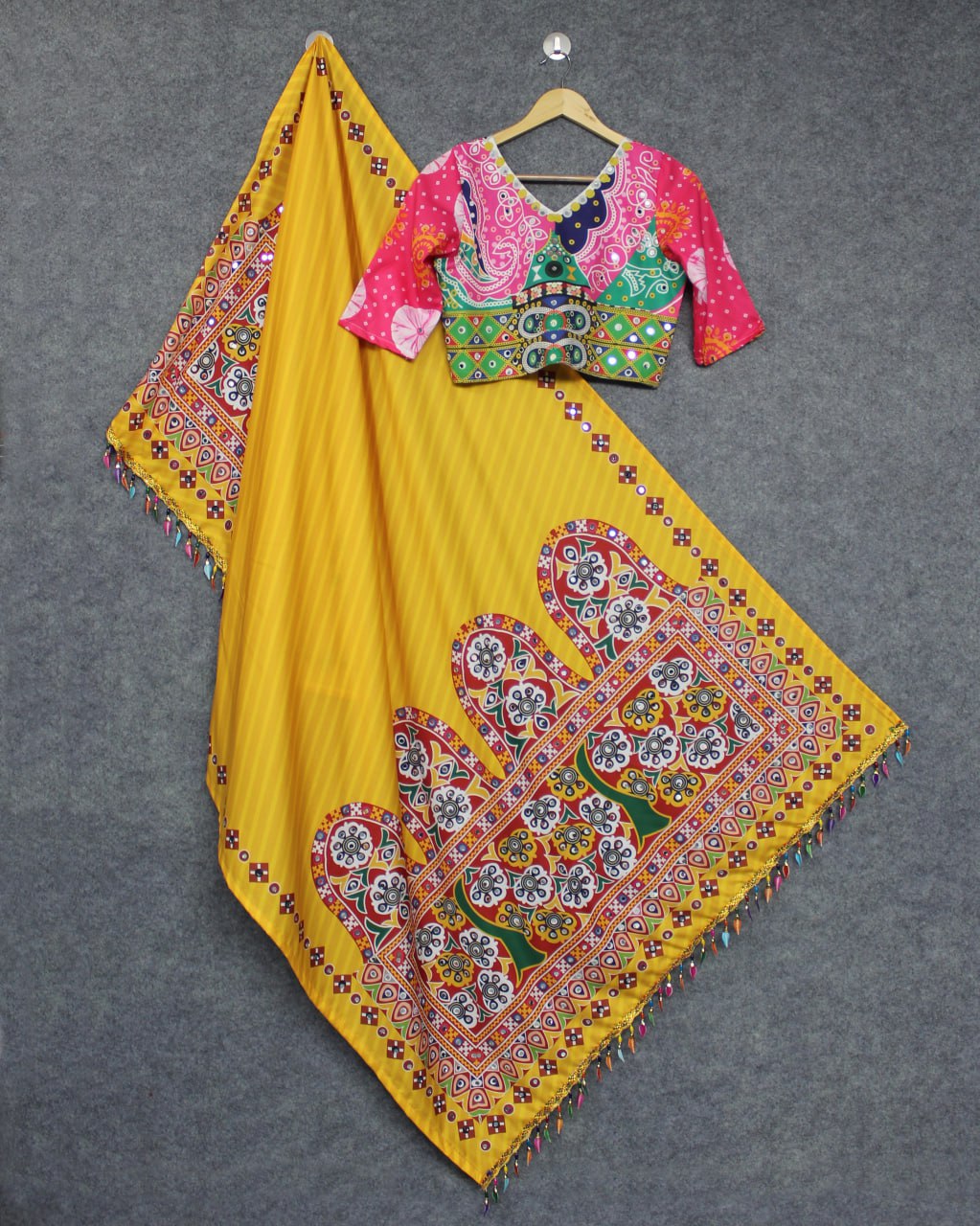 Turn Heads at Your Next Event: The Multicolor Magic Lehenga Choli